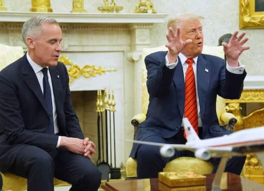 Трамп попередив Канаду про можливість введення 100% мит у випадку укладення угоди з Китаєм.