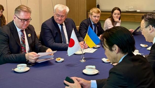 Сибіга в Токіо провів зустріч з японськими бізнесменами та командою JICA.