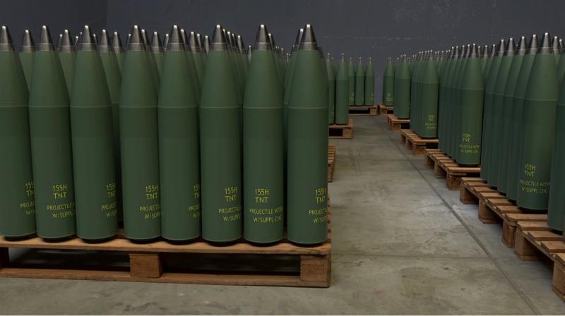Rheinmetall має можливість збільшити виробництво 155-мм артилерійських снарядів на новому підприємстві в Україні до двох разів.