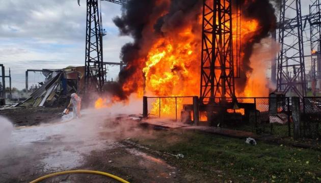Уночі Росія завдала удару по енергетичним об'єктам у чотирьох регіонах, повідомляє Міністерство енергетики.
