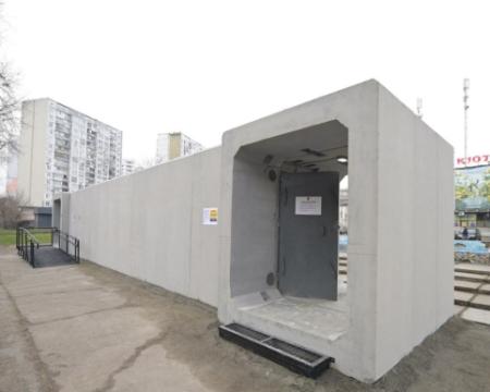 У Києві з'явилося перше мобільне укриття, призначене для захисту від російських атак.
