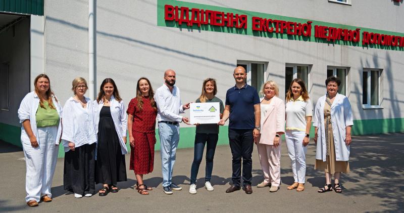LEROY MERLIN UKRAINE спільно з фондом Solidarity створили нове сучасне укриття в лікарні Фастова.