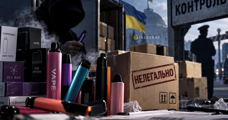 93% ринку в тіні: чому Україна перетворилася на центр нелегальних вейпів