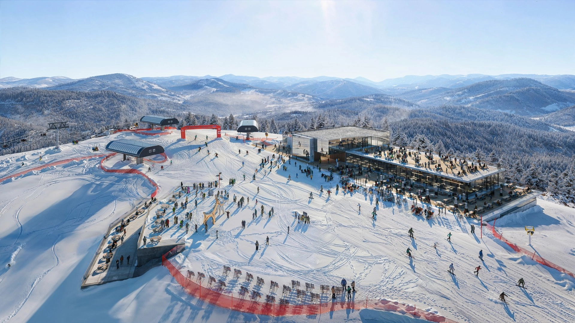 GORO започаткував зведення Mountain Centre і отримав кредитний ліміт у розмірі €6 млн у банку 
